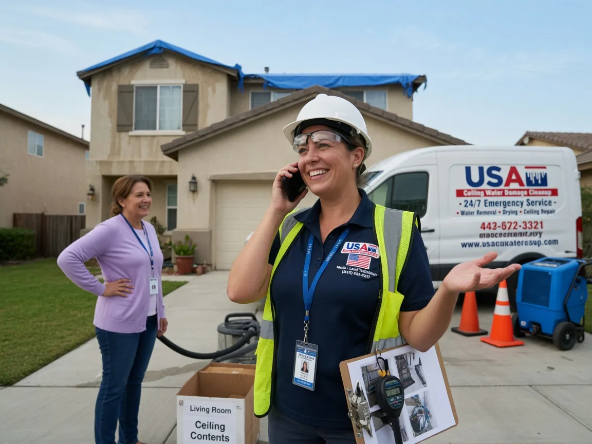 Ceiling Water Damage Restoration New Waverly, TX FAQs